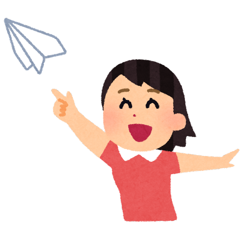 【エアラインサービス科】折り紙飛行機教室✈︎