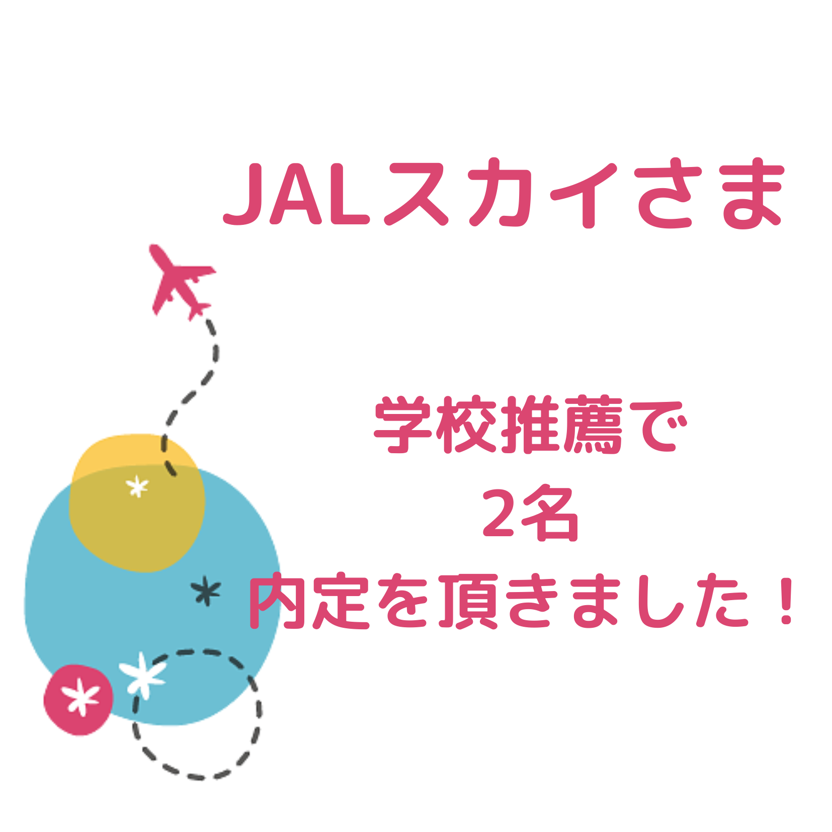 【エアラインサービス科】航空業界、内定速報！