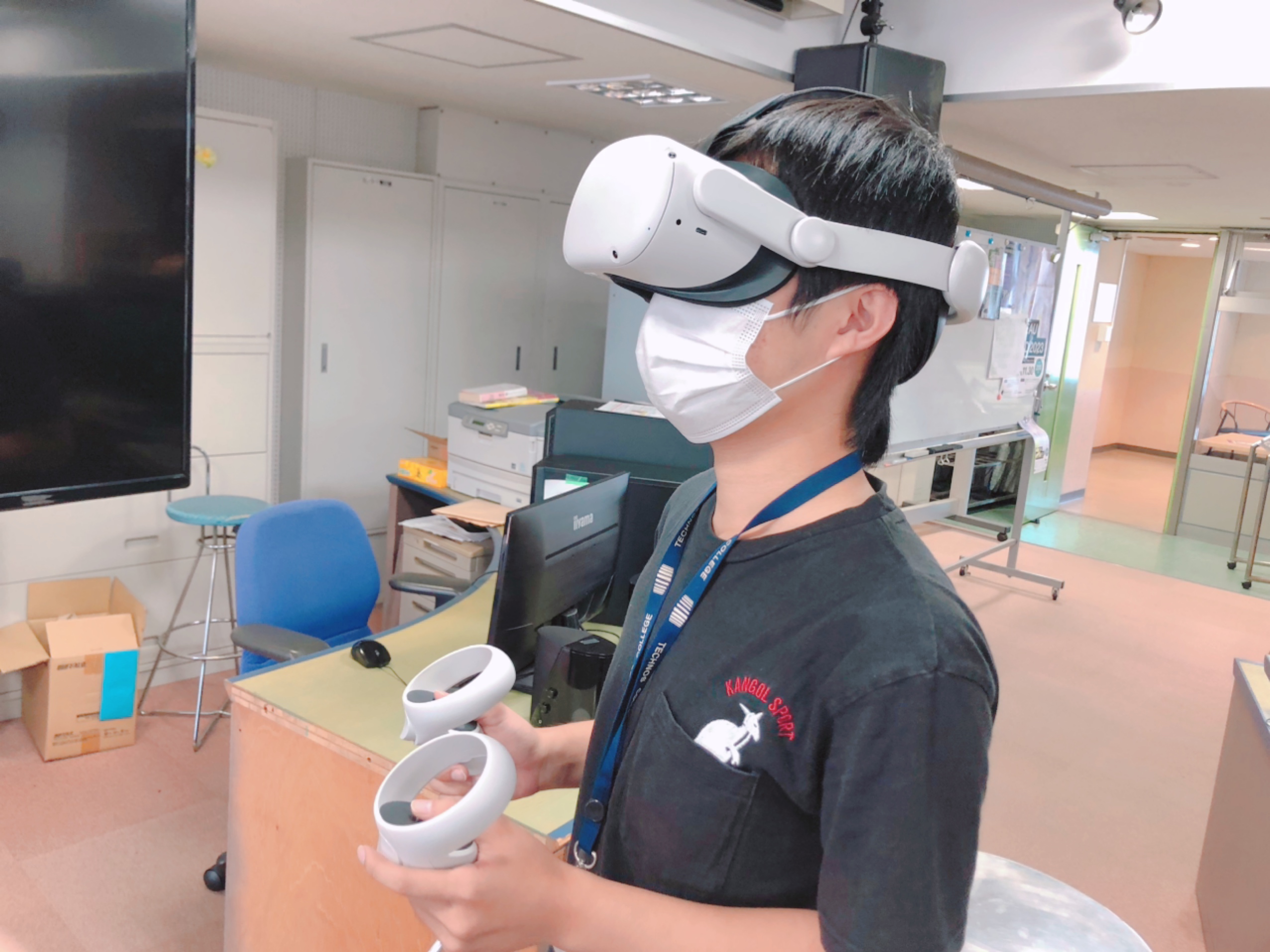 【ゲームクリエーター科】VR体験！